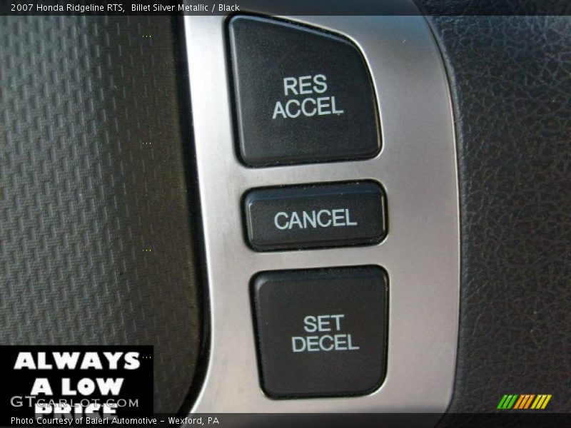 Billet Silver Metallic / Black 2007 Honda Ridgeline RTS