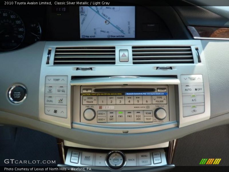 Classic Silver Metallic / Light Gray 2010 Toyota Avalon Limited