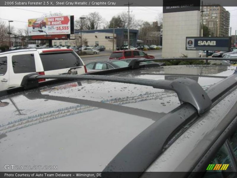 Steel Gray Metallic / Graphite Gray 2006 Subaru Forester 2.5 X