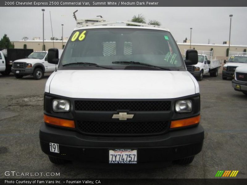 Summit White / Medium Dark Pewter 2006 Chevrolet Express 2500 Commercial Van