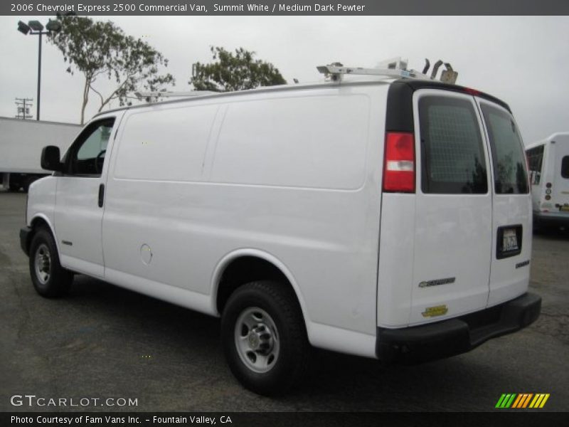 Summit White / Medium Dark Pewter 2006 Chevrolet Express 2500 Commercial Van