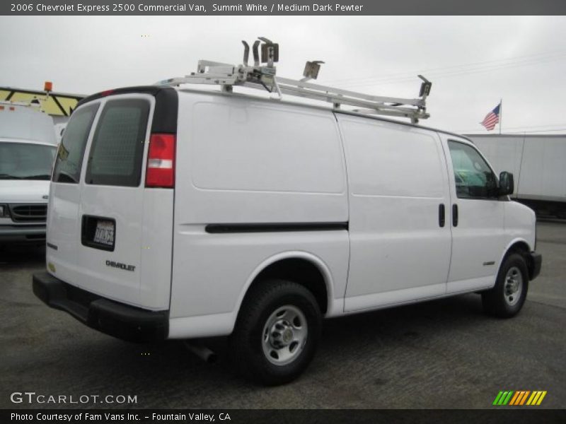 Summit White / Medium Dark Pewter 2006 Chevrolet Express 2500 Commercial Van
