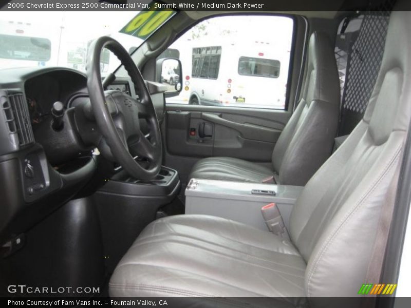 Summit White / Medium Dark Pewter 2006 Chevrolet Express 2500 Commercial Van