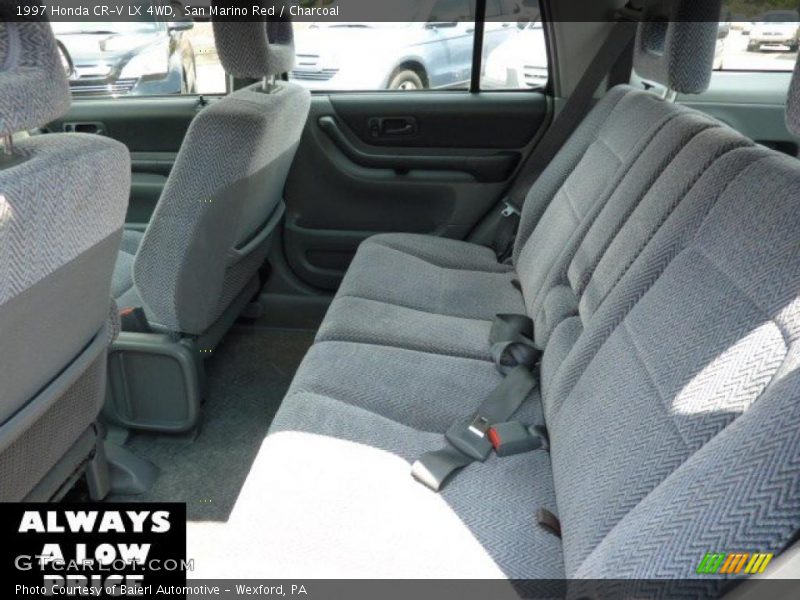San Marino Red / Charcoal 1997 Honda CR-V LX 4WD