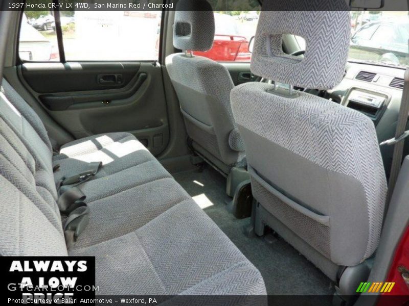 San Marino Red / Charcoal 1997 Honda CR-V LX 4WD