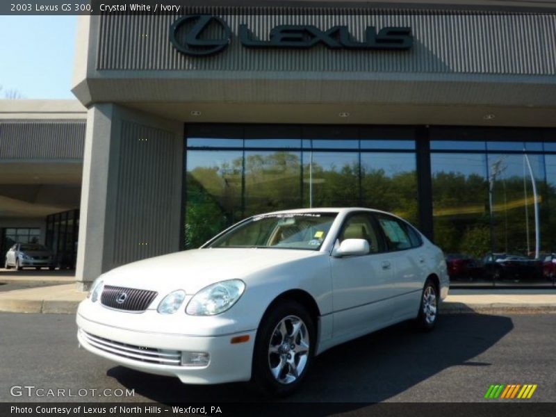 Crystal White / Ivory 2003 Lexus GS 300