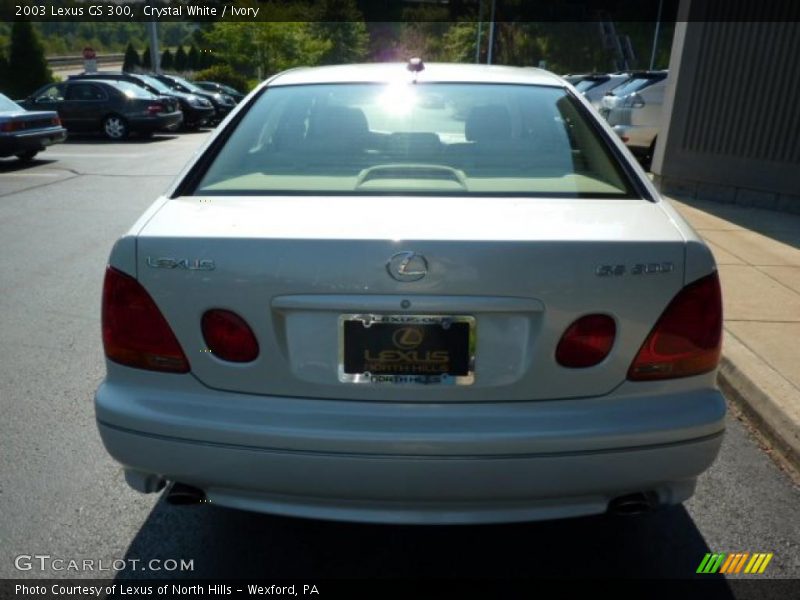 Crystal White / Ivory 2003 Lexus GS 300