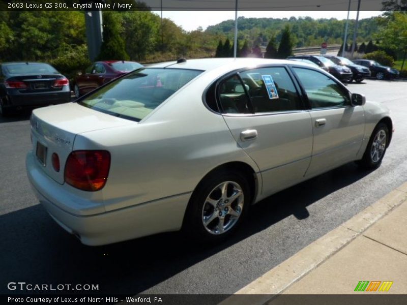 Crystal White / Ivory 2003 Lexus GS 300