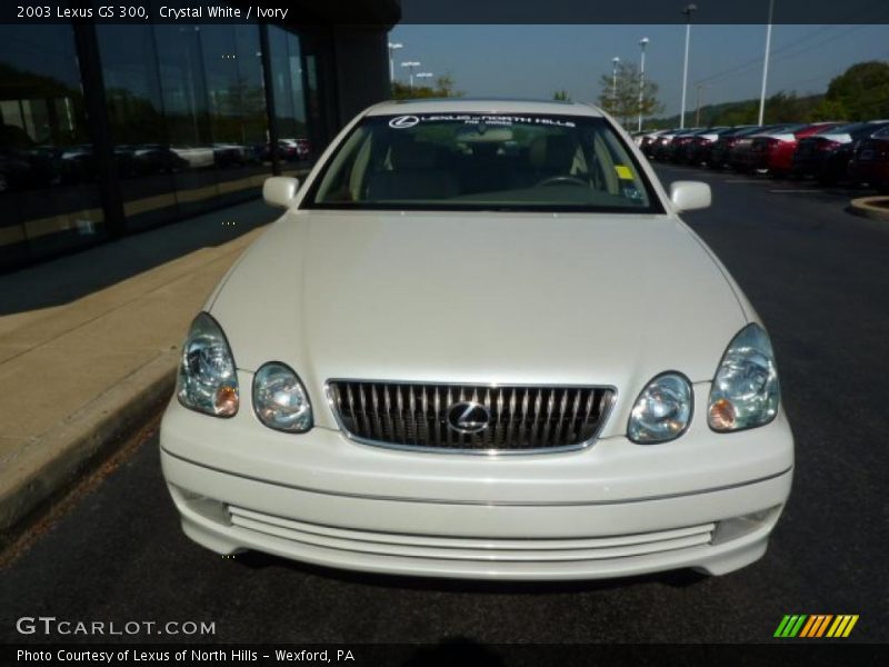 Crystal White / Ivory 2003 Lexus GS 300
