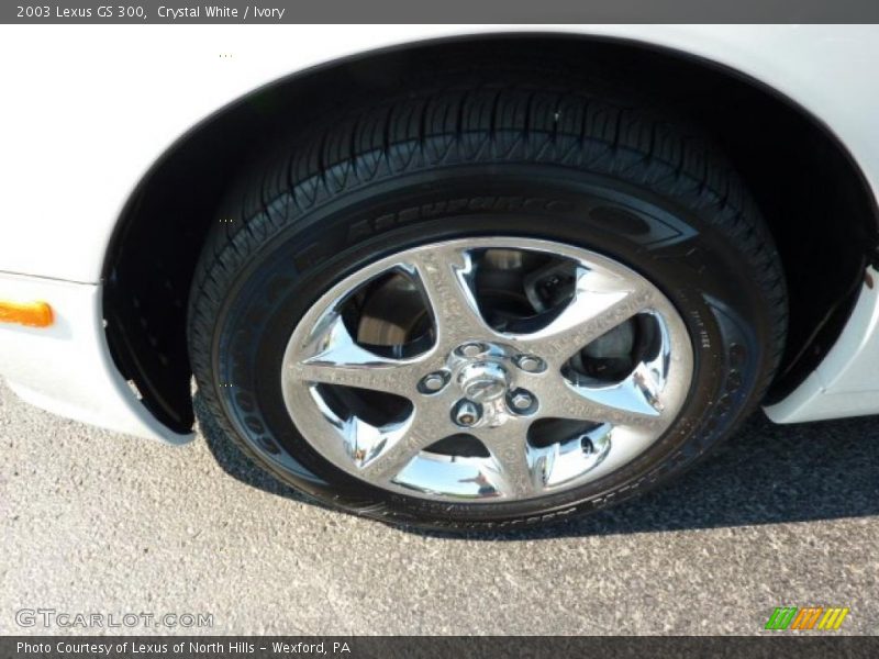 Crystal White / Ivory 2003 Lexus GS 300