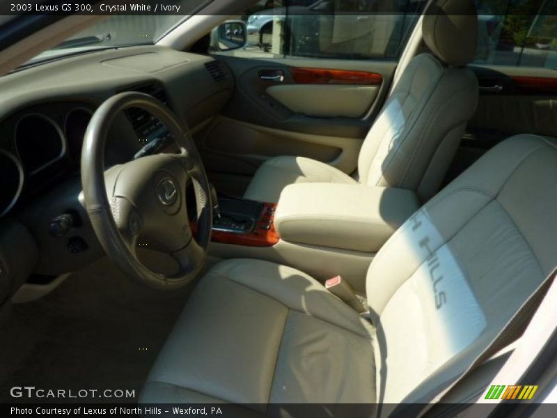 Crystal White / Ivory 2003 Lexus GS 300