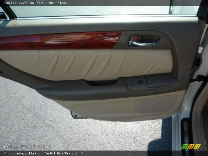Crystal White / Ivory 2003 Lexus GS 300