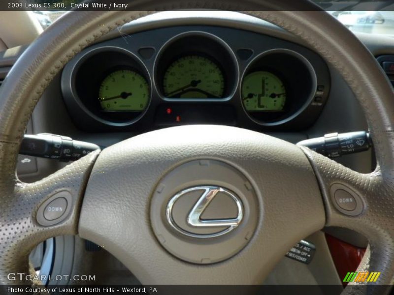 Crystal White / Ivory 2003 Lexus GS 300