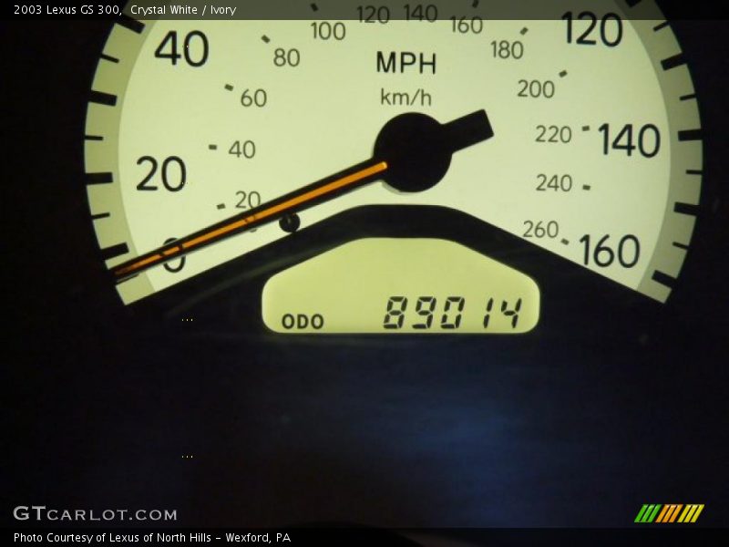 Crystal White / Ivory 2003 Lexus GS 300