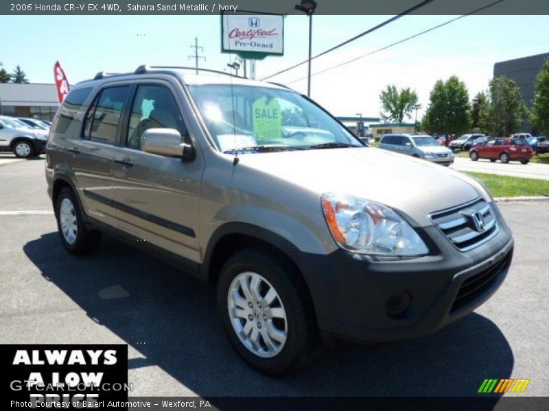 Sahara Sand Metallic / Ivory 2006 Honda CR-V EX 4WD