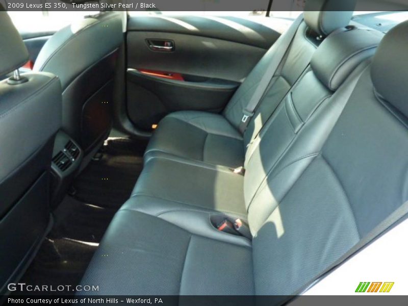 Tungsten Silver Pearl / Black 2009 Lexus ES 350