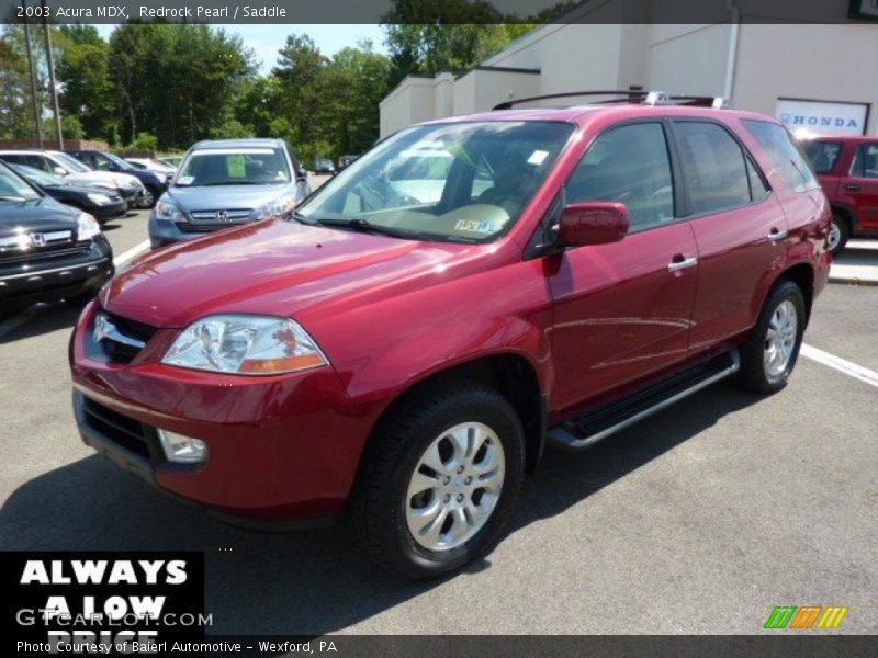 Redrock Pearl / Saddle 2003 Acura MDX