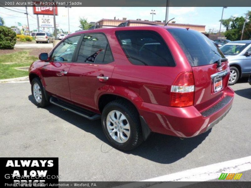 Redrock Pearl / Saddle 2003 Acura MDX