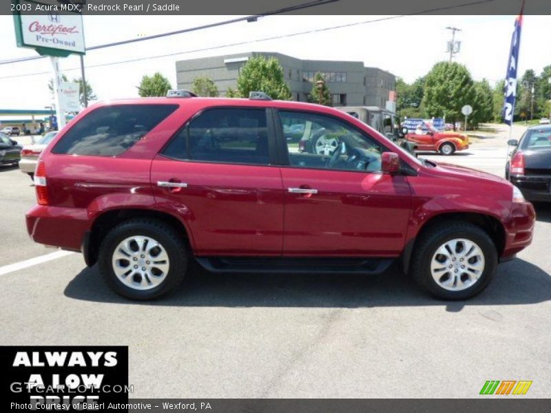 Redrock Pearl / Saddle 2003 Acura MDX