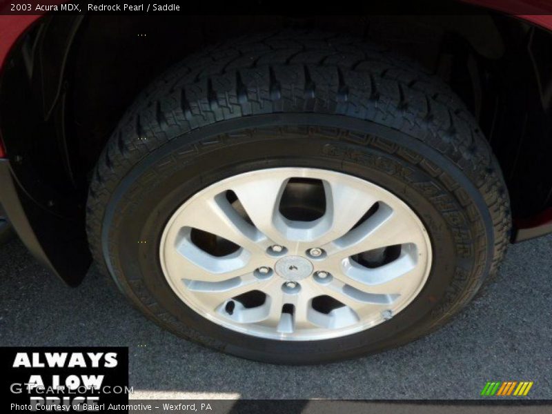 Redrock Pearl / Saddle 2003 Acura MDX