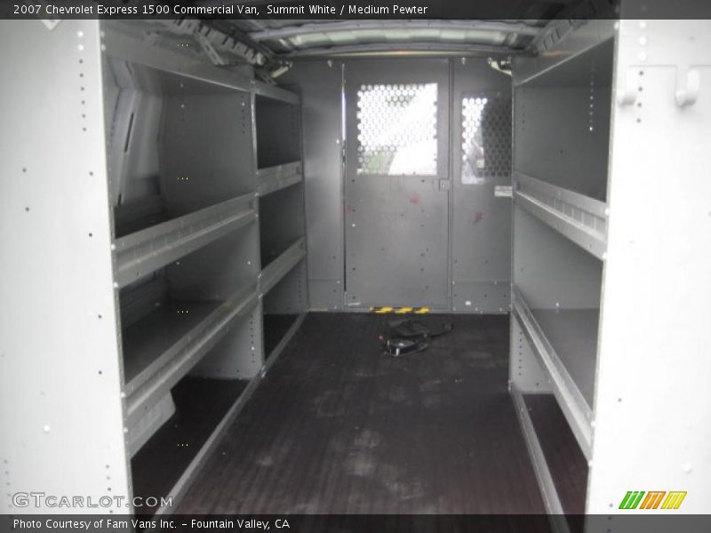 Summit White / Medium Pewter 2007 Chevrolet Express 1500 Commercial Van