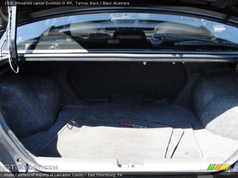 Tarmac Black / Black Alcantara 2006 Mitsubishi Lancer Evolution IX MR