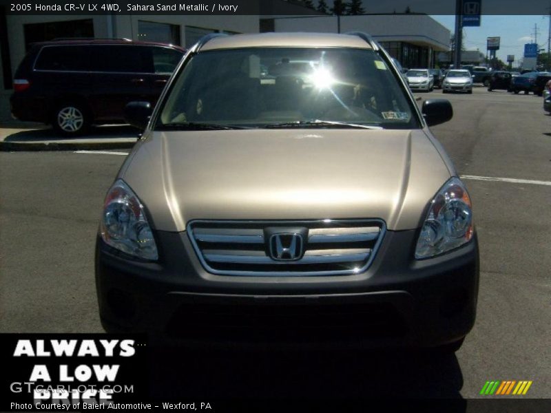 Sahara Sand Metallic / Ivory 2005 Honda CR-V LX 4WD
