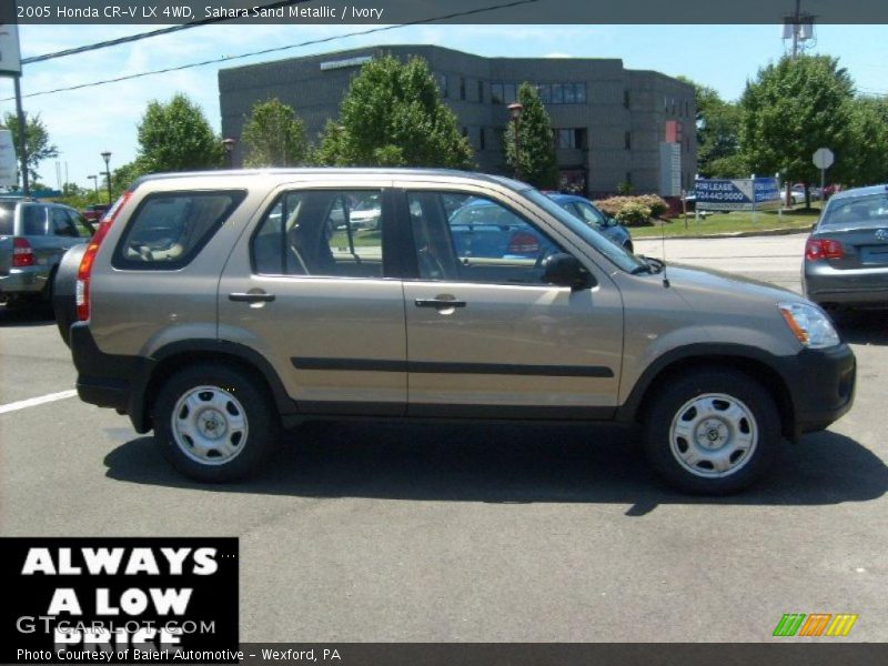 Sahara Sand Metallic / Ivory 2005 Honda CR-V LX 4WD