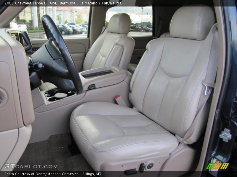 Bermuda Blue Metallic / Tan/Neutral 2005 Chevrolet Tahoe LT 4x4