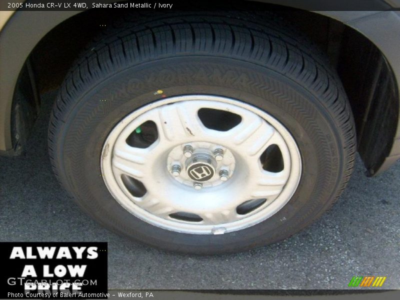 Sahara Sand Metallic / Ivory 2005 Honda CR-V LX 4WD