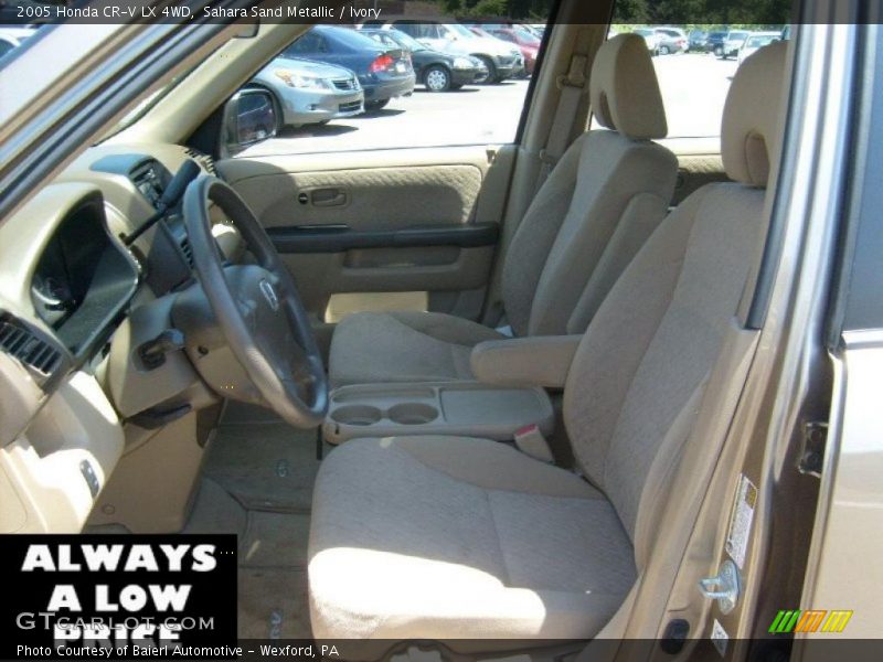 Sahara Sand Metallic / Ivory 2005 Honda CR-V LX 4WD