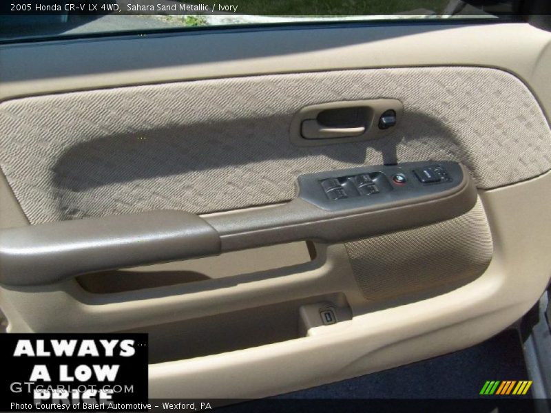 Sahara Sand Metallic / Ivory 2005 Honda CR-V LX 4WD