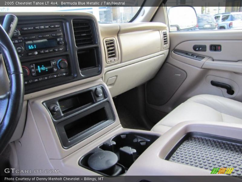 Bermuda Blue Metallic / Tan/Neutral 2005 Chevrolet Tahoe LT 4x4