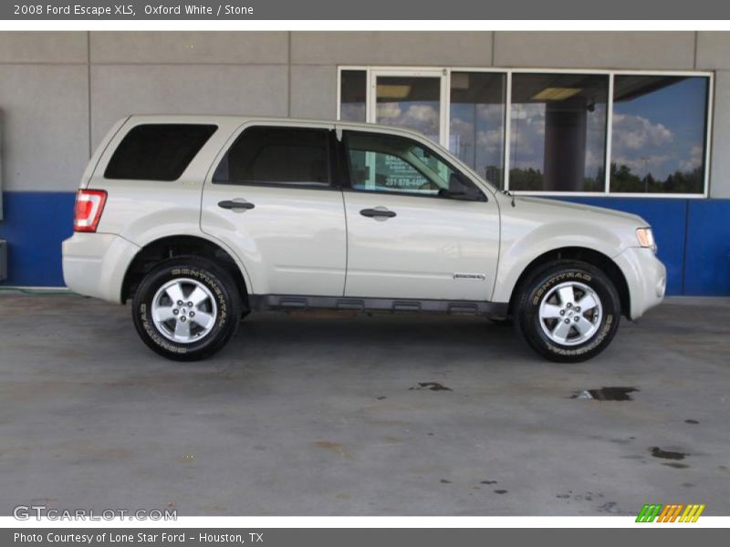 Oxford White / Stone 2008 Ford Escape XLS