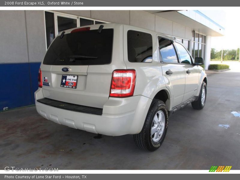 Oxford White / Stone 2008 Ford Escape XLS