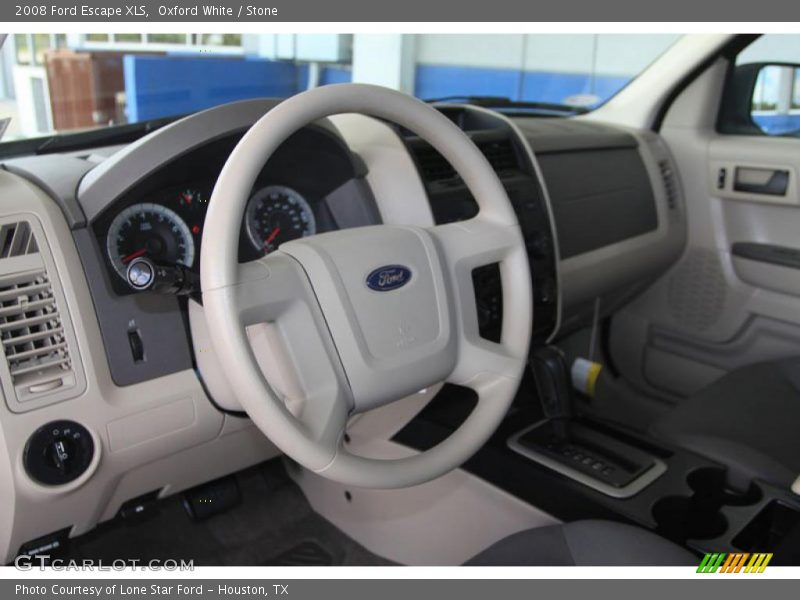 Oxford White / Stone 2008 Ford Escape XLS