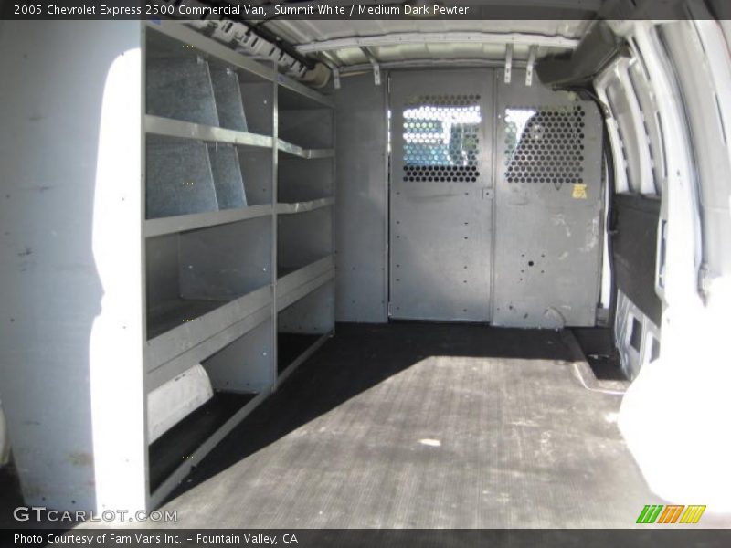 Summit White / Medium Dark Pewter 2005 Chevrolet Express 2500 Commercial Van