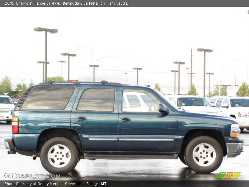 Bermuda Blue Metallic / Tan/Neutral 2005 Chevrolet Tahoe LT 4x4