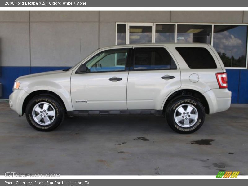 Oxford White / Stone 2008 Ford Escape XLS
