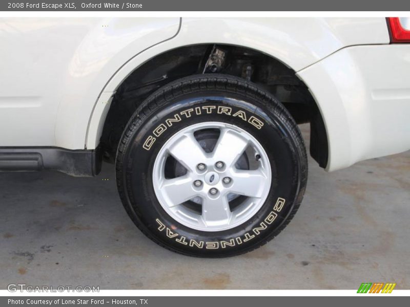 Oxford White / Stone 2008 Ford Escape XLS