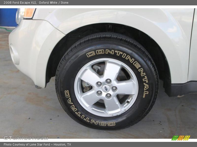 Oxford White / Stone 2008 Ford Escape XLS