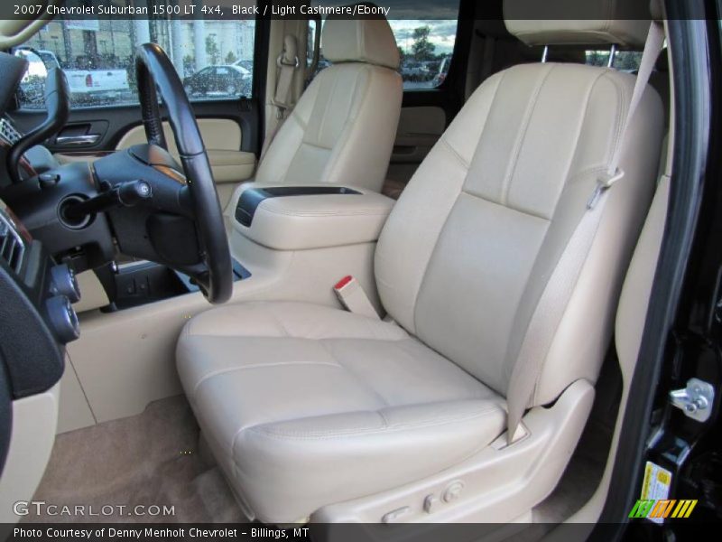 Black / Light Cashmere/Ebony 2007 Chevrolet Suburban 1500 LT 4x4