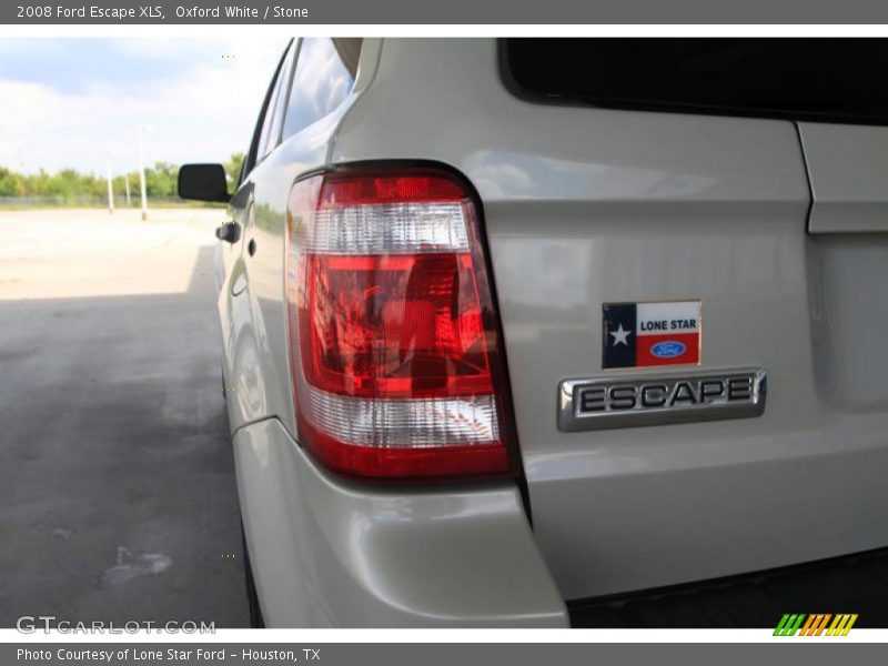 Oxford White / Stone 2008 Ford Escape XLS