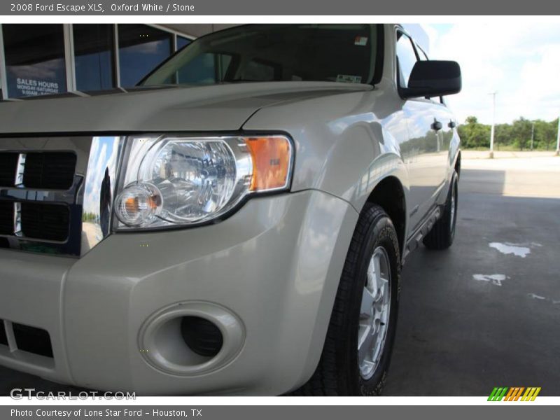 Oxford White / Stone 2008 Ford Escape XLS