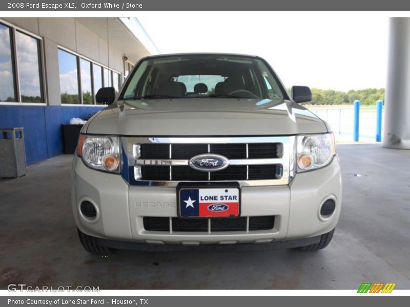 Oxford White / Stone 2008 Ford Escape XLS