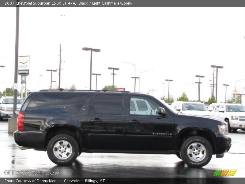 Black / Light Cashmere/Ebony 2007 Chevrolet Suburban 1500 LT 4x4