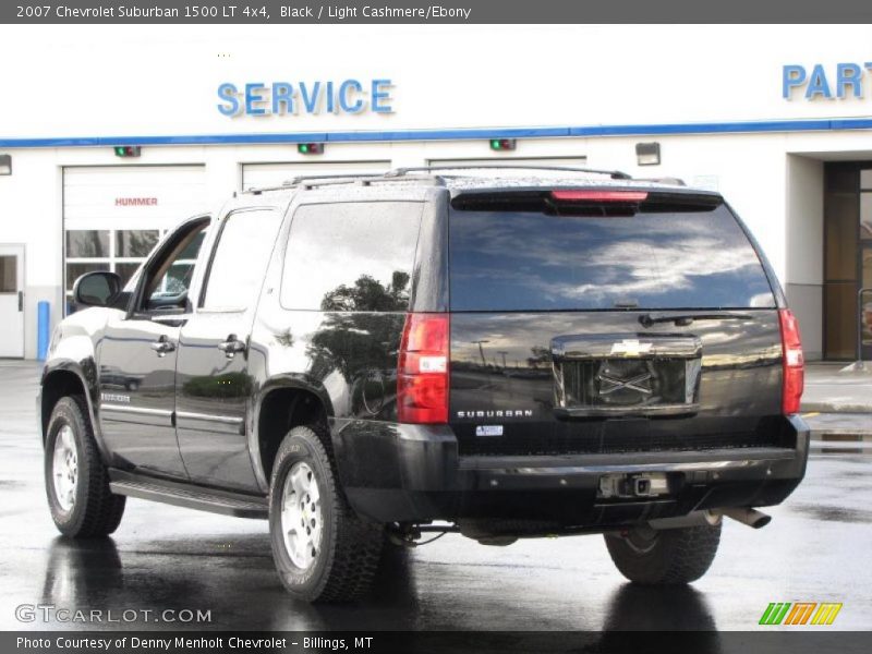 Black / Light Cashmere/Ebony 2007 Chevrolet Suburban 1500 LT 4x4