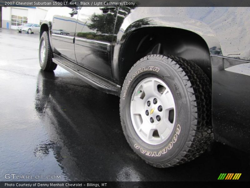 Black / Light Cashmere/Ebony 2007 Chevrolet Suburban 1500 LT 4x4