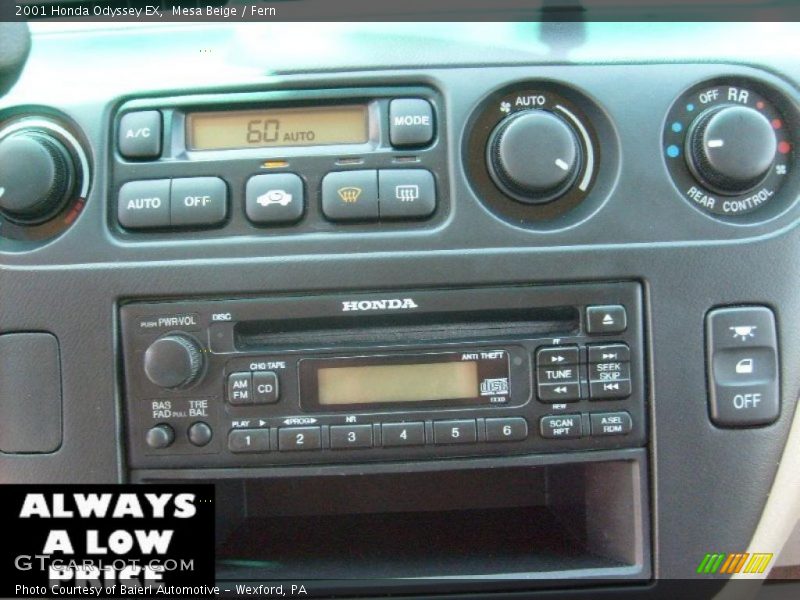 Mesa Beige / Fern 2001 Honda Odyssey EX