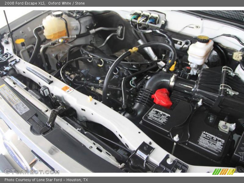 Oxford White / Stone 2008 Ford Escape XLS